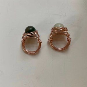 Wire Wrapped Rings (2)